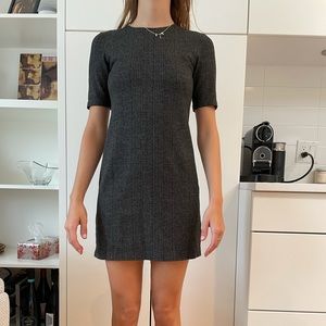 Theory Shirt Dress in Plaid